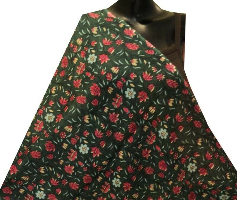Exquisite Wool Kashmir Jamawar Pashmina Cashmere Floral Shawl Wrap Throw Scarf
