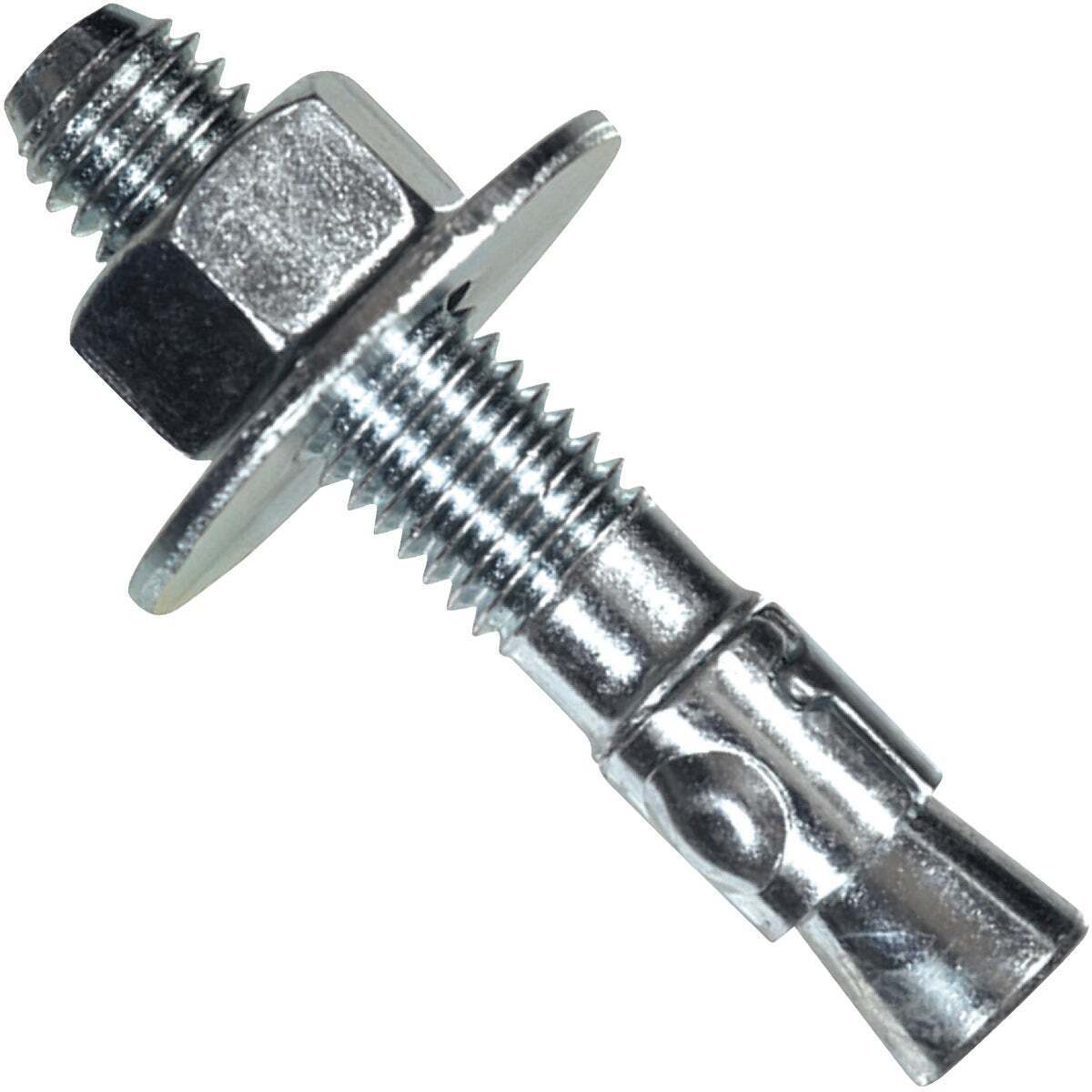 Hillman Power Stud 1/2 In. X 2-3/4 In. Zinc-plated Wedge Anchor (12 Ct.) 370987