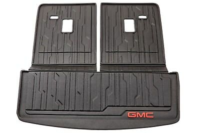 2017-2021 Gmc Acadia Integrated Cargo Area & Back Of Seat Liner Mat 23398828 Oem