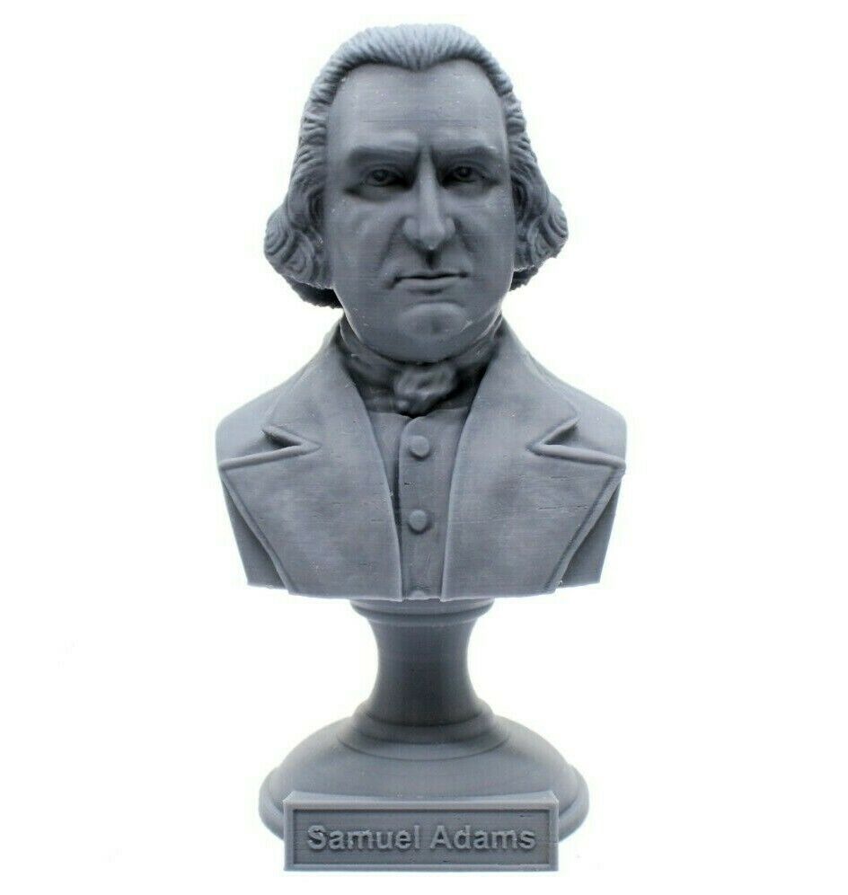 Samuel Adams 5 Inch Usa Founding Father 3d Printed Bust Art Free Shipping
