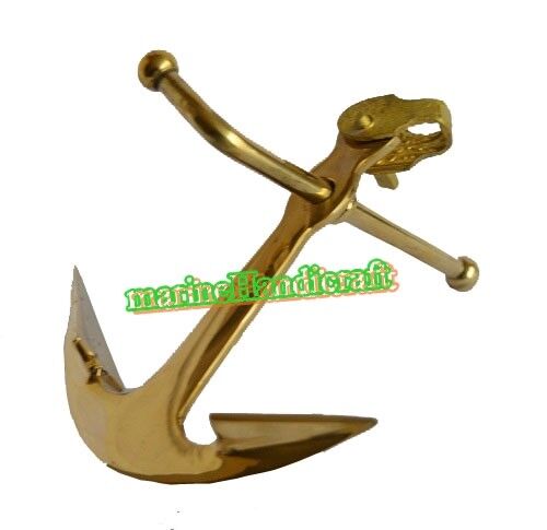 Brass Anchor Paper Weight Table Decor Nautical Gift For Anchor Lovers Table Decr