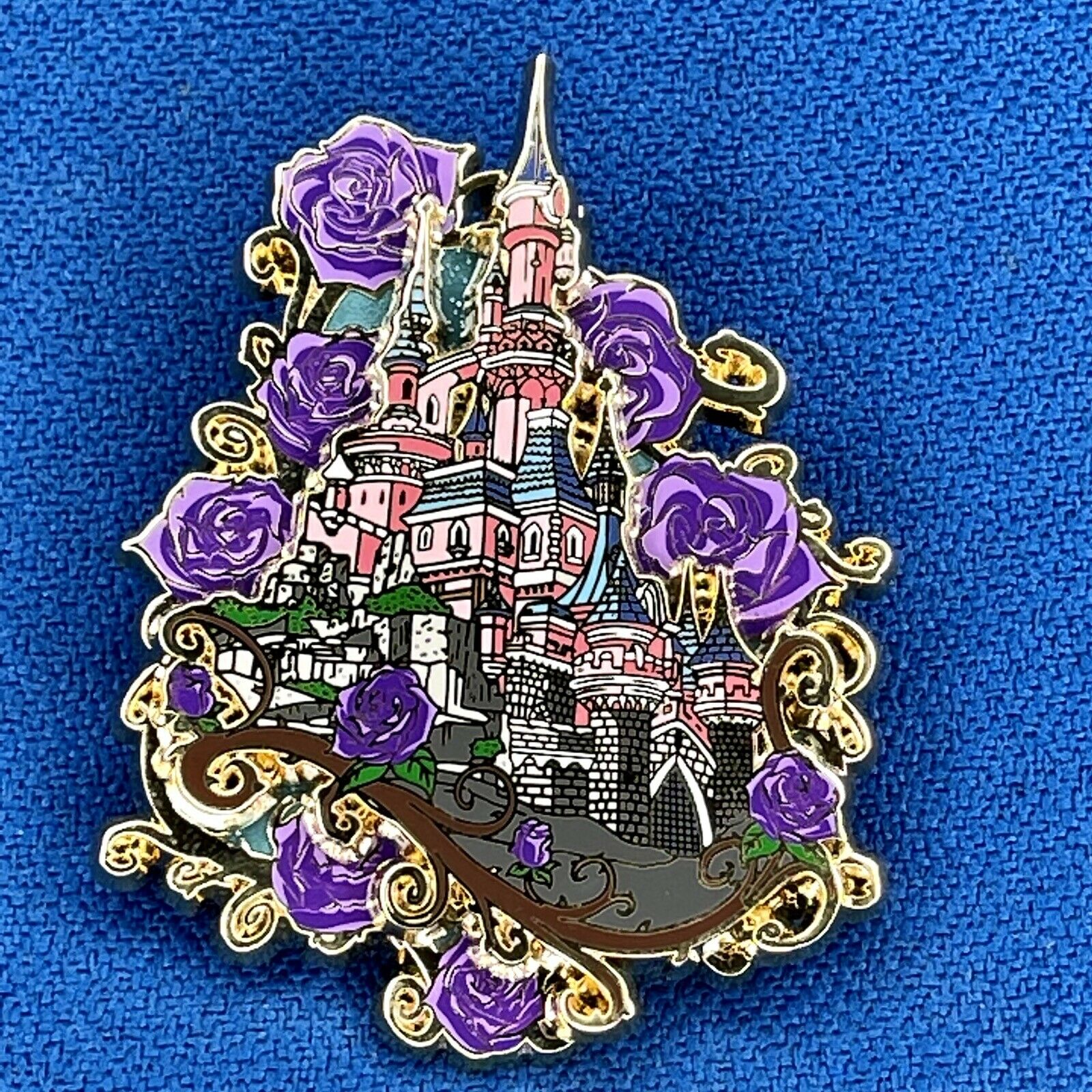 Sleeping Beauty Castle ~le 75~ Home Series~disney Kriss ~ Disney Pop Fantasy Pin