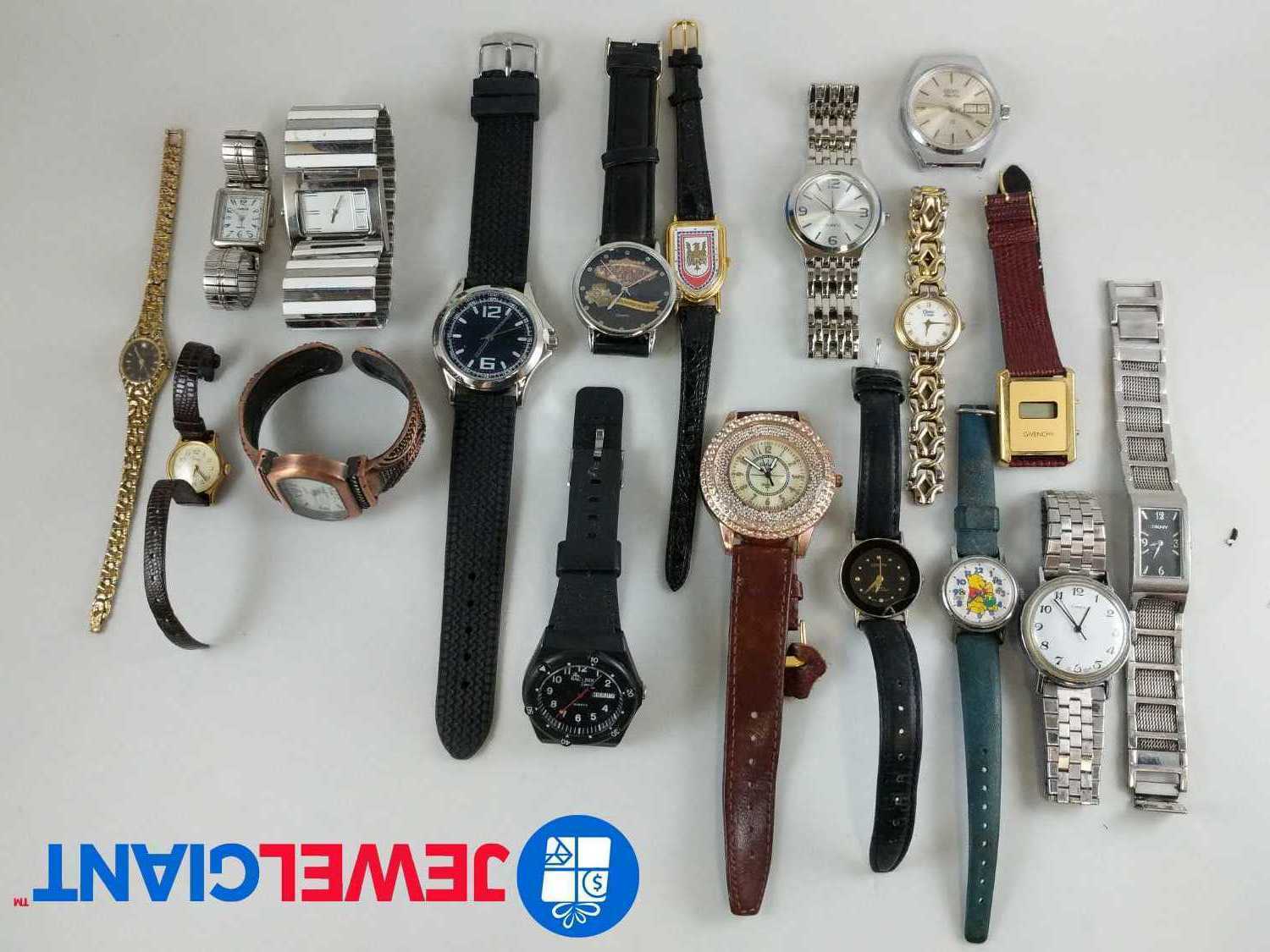 Timex, Seiko Electra, Caravelle By Bulova Watch Lot All Not Working #cw798