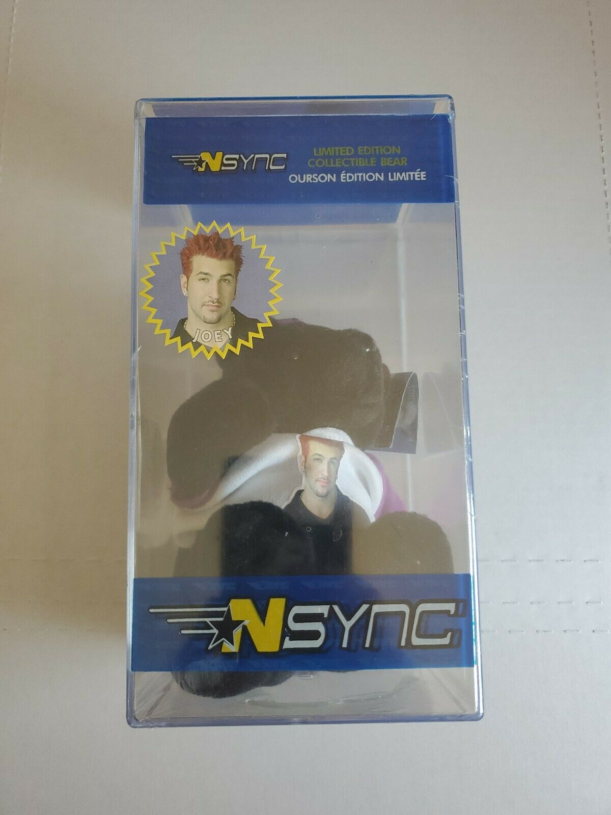 Joey 'nsync Limited Edition Collection Black Bear Sealed Lmtd 8752 Of 25000 New