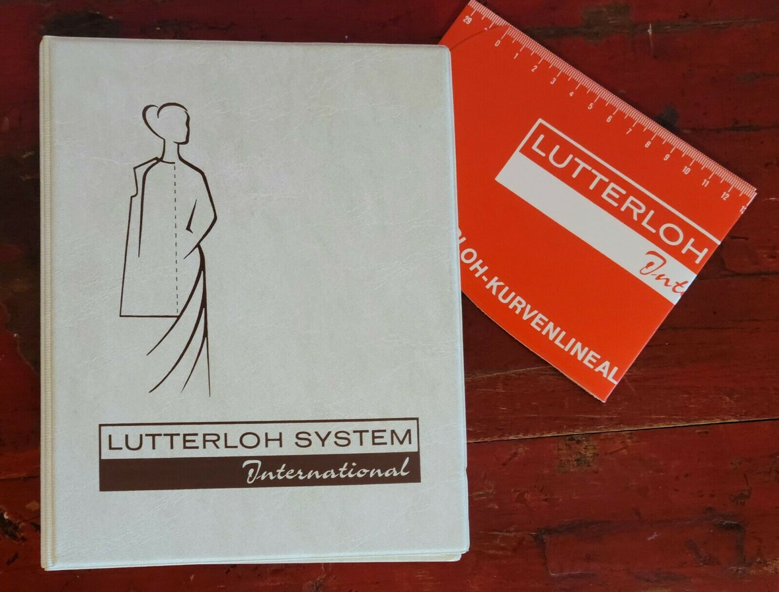 Lutterloh System International The Golden Rule ~pattern Cutting System 1980