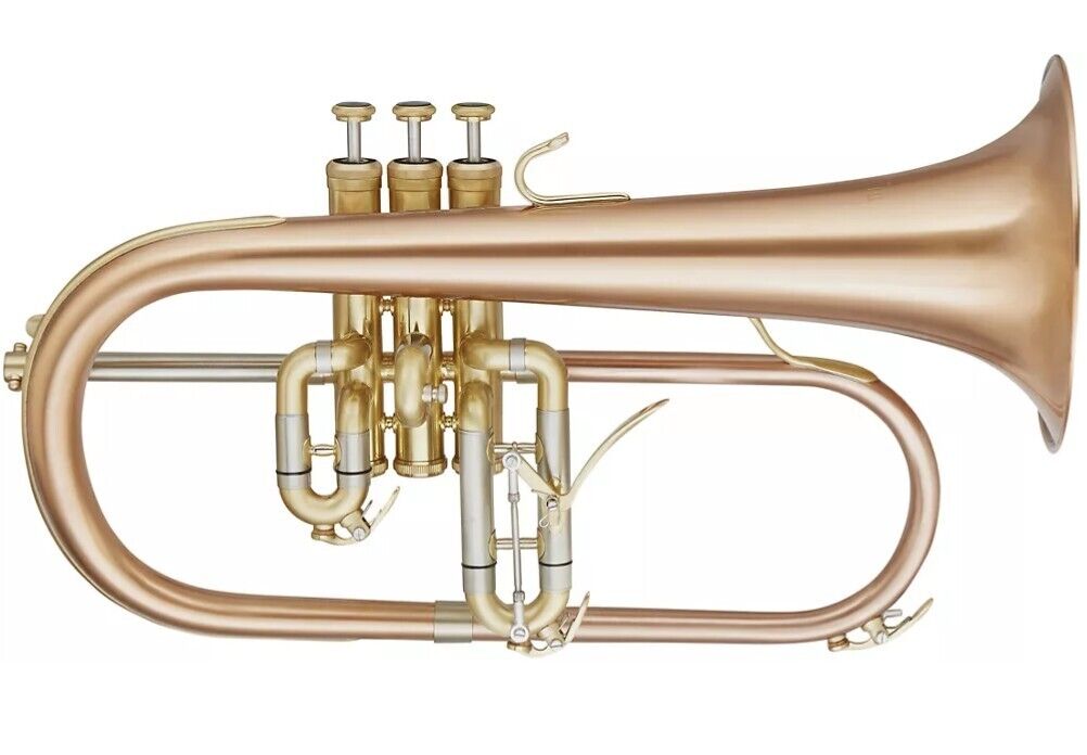 Blessing Bfh-1541rt Performance Series Bb Flugelhorn Rose Brass New