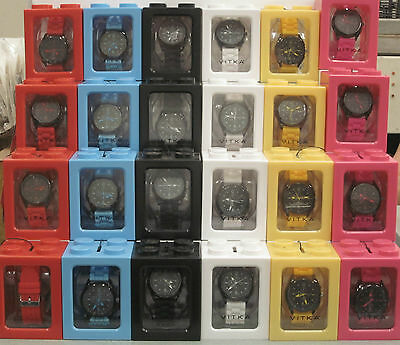 Wholesale Lot Of Vitka Watches 50 Pieces Assorted Neon Colors