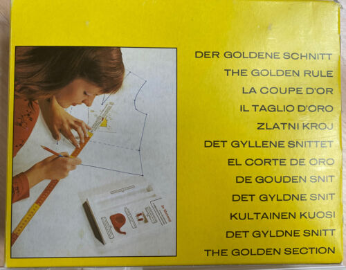 New Lutterloh International Sewing Pattern Making Golden Rule System Germany