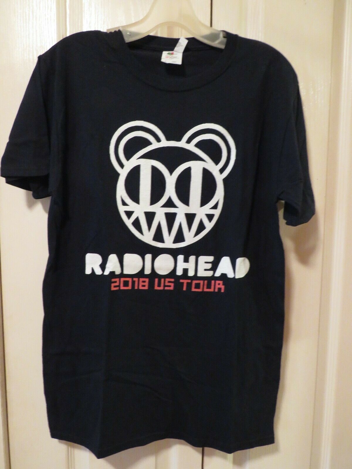 Radiohead 2018 Summer North American Us Concert Tour T-shirt Small Black