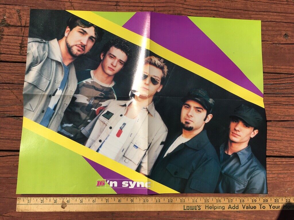 N'sync Bbmak Two Sided Poster 15x20
