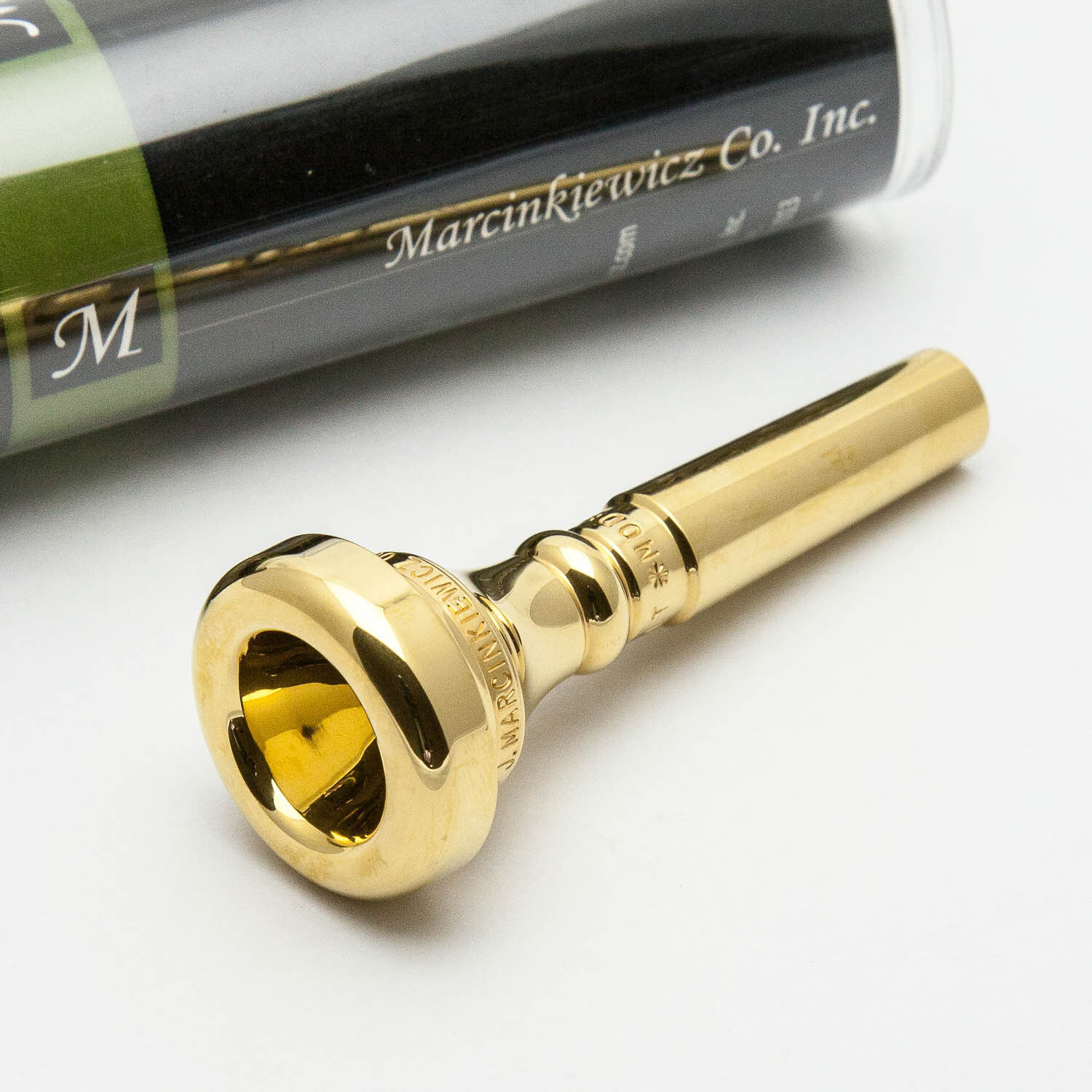 Genuine Marcinkiewicz Bsc Fl 24k Gold Flugelhorn Mouthpiece New