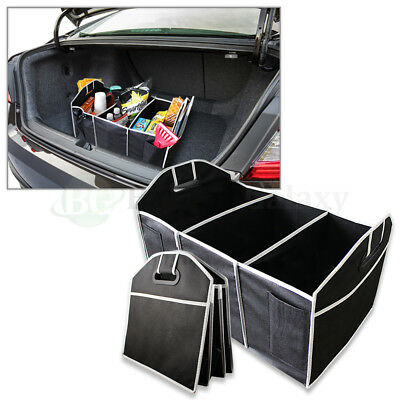 Extra Large Car Auto Trunk Collapsible Organizer With 3 Compartments Us Seller