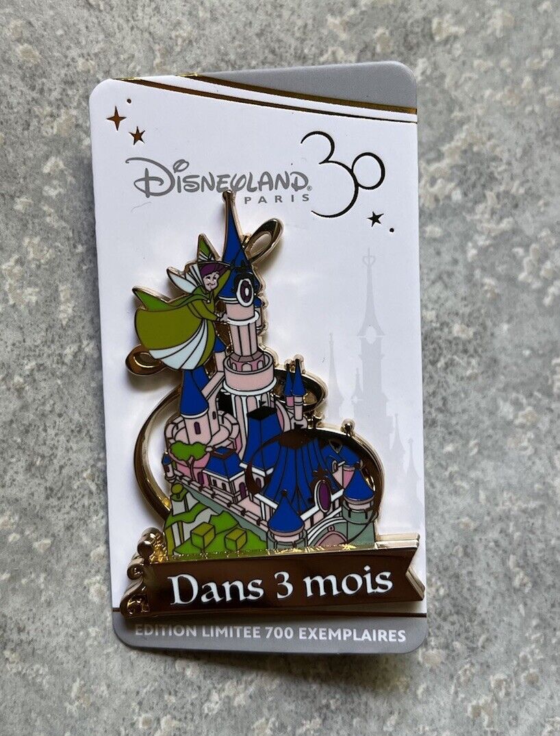Dlp Dlrp Disney Paris 30th Fauna Fairy Sleeping Beauty Castle Pin Le 700 2022