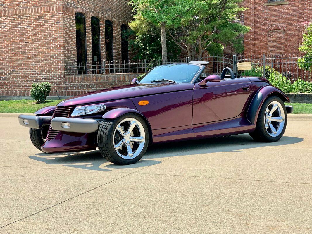 1999 Plymouth Prowler  1999 Plymouth Prowler  Plum Convertible 3.5 Liter Automatic