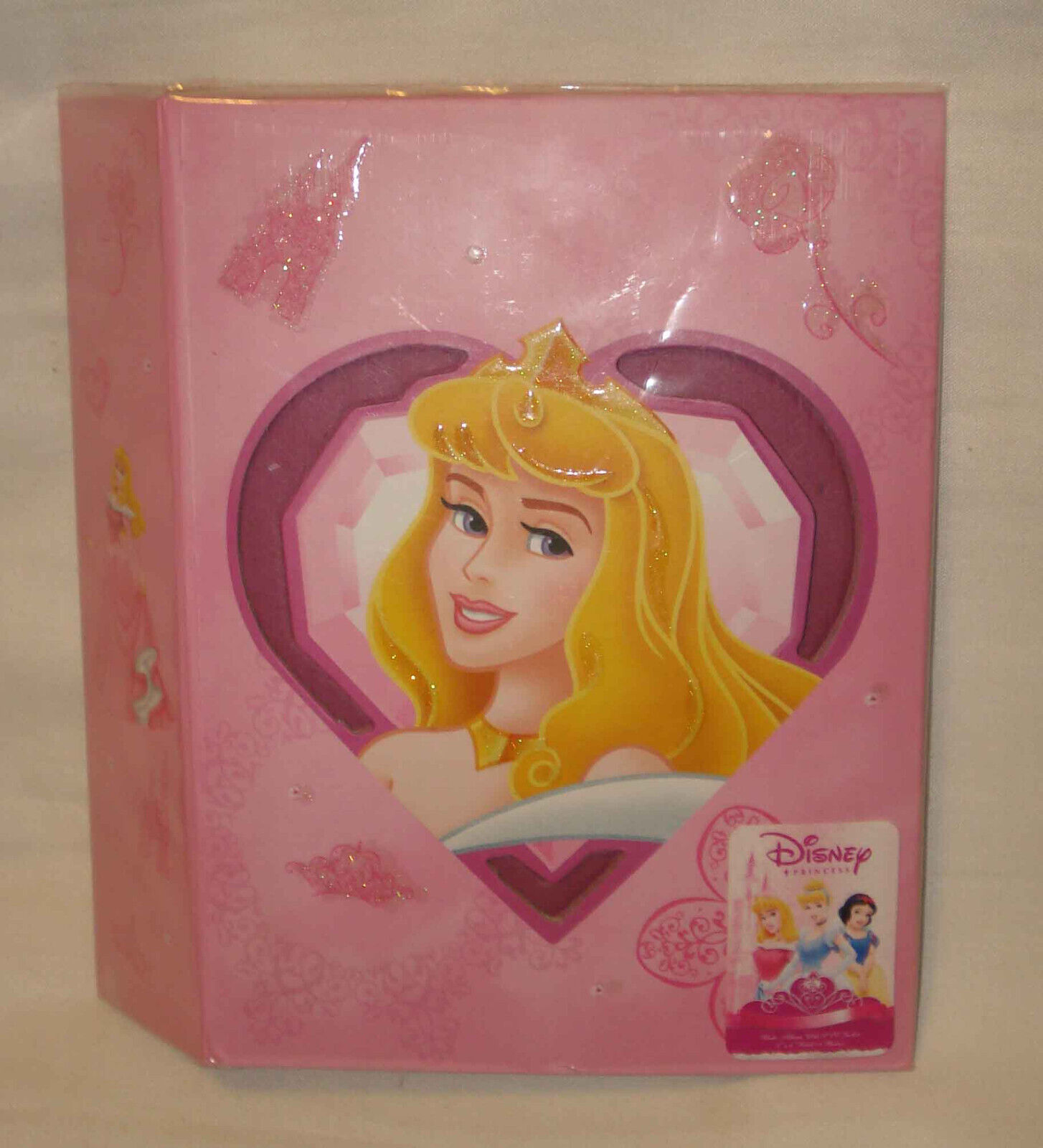 Disney Princess Sleeping Beauty Aurora 4x6 Photo Album Pvc Jacket Holds 64 Photo