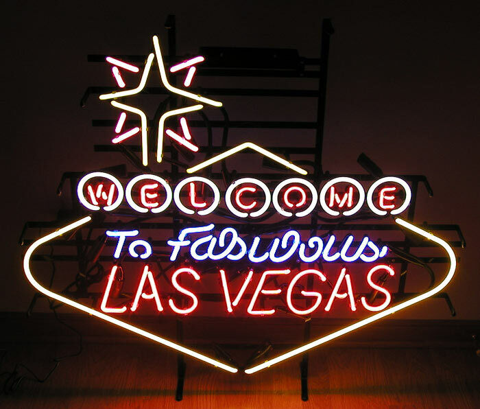 Welcome To Fabulous Las Vegas Neon Sign Brand New