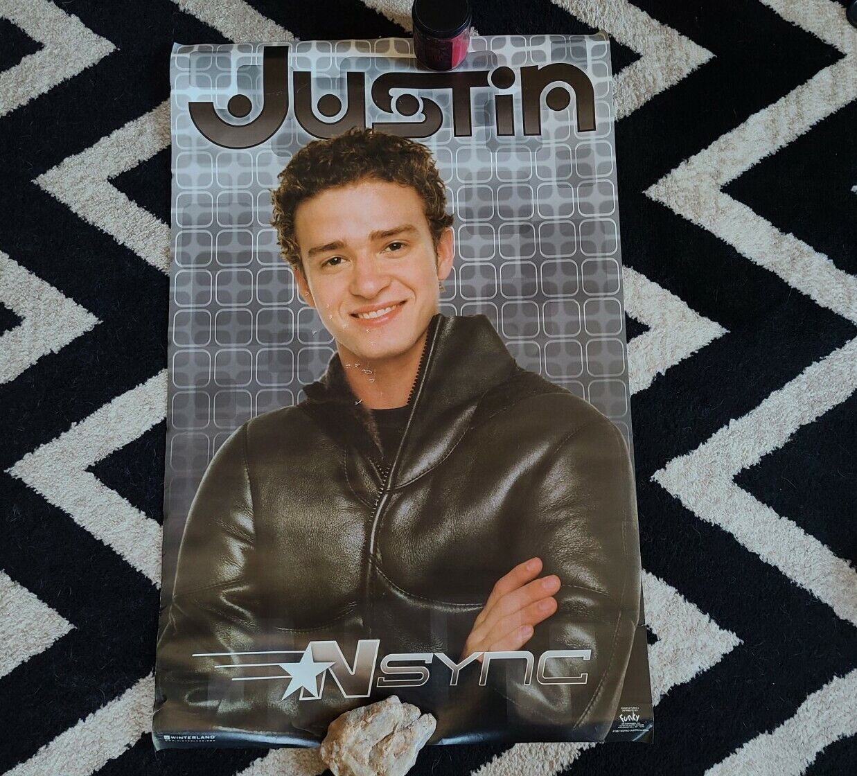 Vintage Justin Timberlake 90s Winterland Poster 22x35