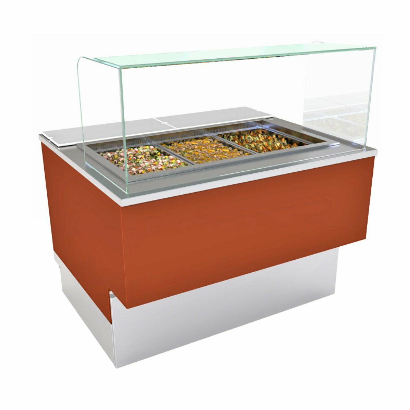 Structural Concepts Fb3s-2r 37" Grocerant Inline Service Refrigerated Display...