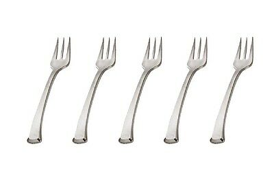 48 Mini Silver Plastic Forks Horderves Picks Toothpick Type Snack Picks 4" Long