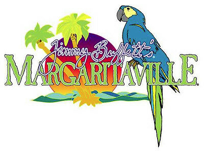 Margaritaville Jimmy Buffetts Vinyl Sticker Decal 6" (full Color)